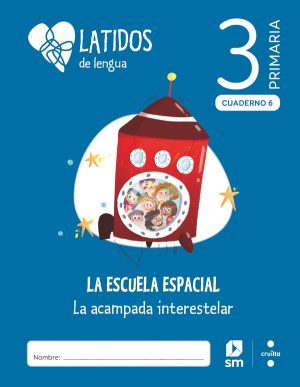 Portada del producto:  SD Alumno. Lengua. 3 Primaria. Latidos. Cuadernos 1-6 . Cruilla