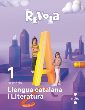 Portada del producto:  DA. Llengua catalana i Literatura. 1 Primària. Revola