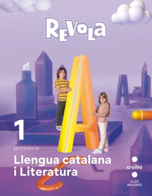 Portada del producto:  DA. Llengua catalana i Literatura. 1 Primària. Revola. Illes Balears