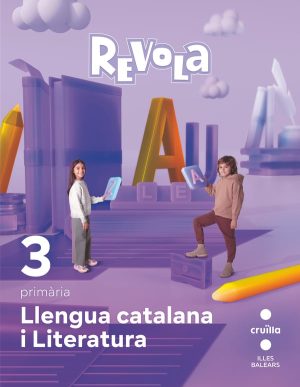 Portada del producto:  DA. Llengua catalana i Literatura. 3 Primària. Revola. Illes Balears