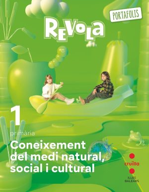 Portada del producto:  DA. Coneixement del Medi Natural, Social i Cultural. 1 Primària. Revola. Illes Balears