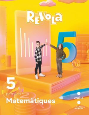 Portada del producto:  DA. Matemàtiques. 5 Primària. Revola. Illes Balears