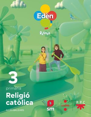 Portada del producto:  DA. Religió catòlica. 3 Primària Edèn. Revola (Baleares)