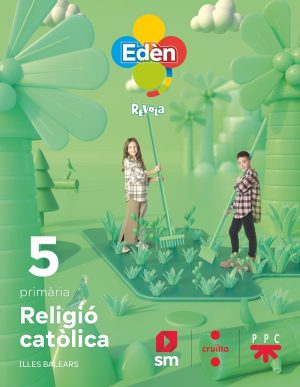 Portada del producto:  DA. Religió catòlica. 5 Primària Edèn. Revola (Baleares)
