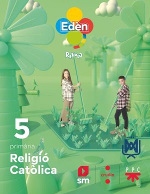 Portada del producto:  DA. Religió catòlica. 5 Primària Compañia de María. Edèn. Revola