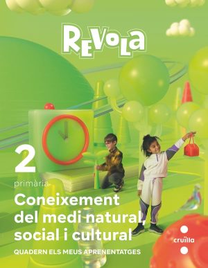 Portada del producto:  DA. Coneixement del medi natural, social i cultural. 2 Primària. Revola. Cruilla