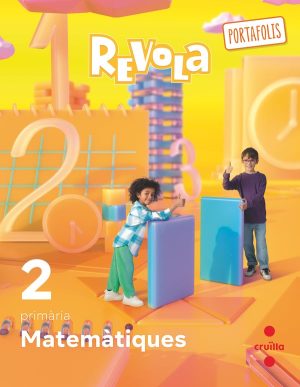 Portada del producto:  DA. Matemàtiques. 2 Primària. Revola. Cruilla