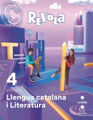 Portada del producto:  DA. Llengua catalana i Literatura. 4 Primària. Revola. Illes Balears