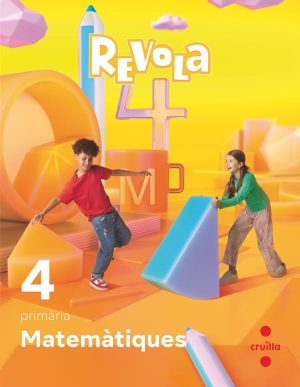 Portada del producto:  DA. Matemàtiques. 4 Primària. Revola. Cruilla