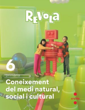 Portada del producto:  DA. Coneixement del Medi Natural, Social i Cultural. 6 Primària. Revola. Cruilla