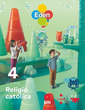 Portada del producto:  DA. Religió catòlica. 4 primària Compañia de María. Edén. Revola