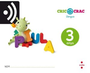Portada del producto:  SD Alumne. Llengua. 3 anys. Cric-Crac