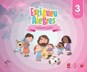 Portada del producto:  DA. Religió Catòlica. 3 anys. Estigueu alegres. Creixent junts