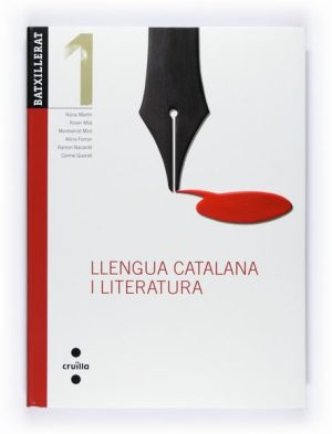Portada del producto:  LIX Alumne: Llengua catalana i literatura. 1 Batxillerat. Edició revisada 2012