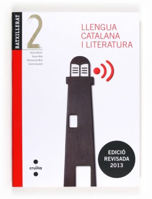 Portada del producto:  LIX Alumne: Llengua catalana i literatura. 2 Batxillerat. Edició revisada