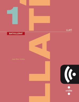 Portada del producto:  CRD Alumne. Llatí. 1 Batxillerat