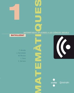 Portada del producto:  SD Alumne. Matemàtiques aplicades a les ciències socials. 1 Batxillerat. Construïm
