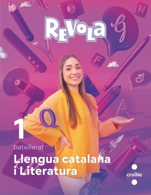 Portada del producto:  DA. Lengua catalana i Literatura. 1 Batxillerat. Revola