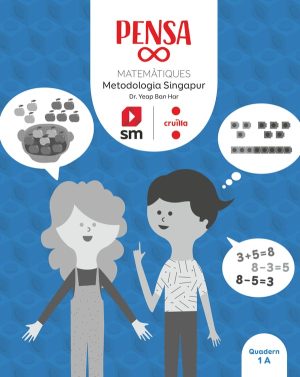 Portada del producto:  SD Alumno. Pensa infinit. Matemàtiques. Metodologia Singapur. 1 Primària. Cruïlla