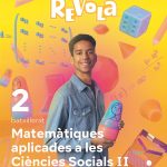 Portada del producto:  DA. Matemàtiques Aplicades a les Ciències Sociels  II. 2 Batxillerat. Revola. Cruilla