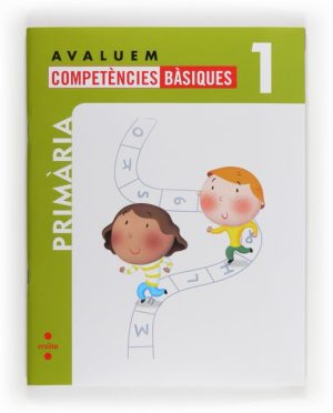 Portada del producto:  Avaluem competències bàsiques. 1 Primària