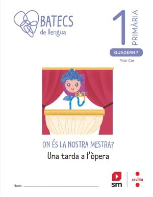 Portada del producto:  Batecs de Llengua. 1 Primària