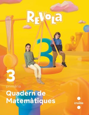 Portada del producto:  Quadern de Matemàtiques. 3 Primària. Revola. Cruilla