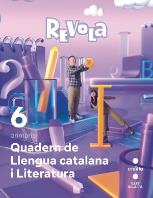 Portada del producto:  Quadern Llengua catalana i Literatura. 6 Primària. Revola. Illes Balears