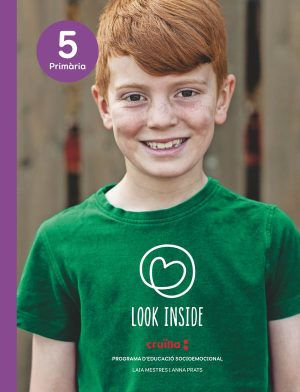 Portada del producto:  Programa d’educació emocional. 5 Primària. Look Inside. Cruilla