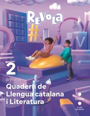 Portada del producto:  Quadern Llengua catalana i Literatura. 2 Primària. Revola. Illes Balears