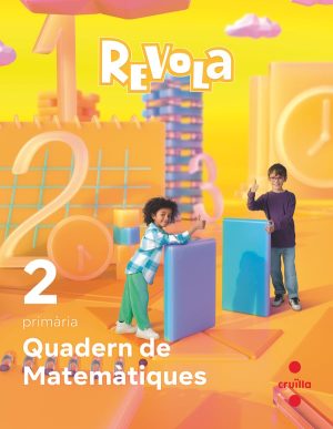 Portada del producto:  Quadern de Matemàtiques. 3 Primària. Revola. Cruilla