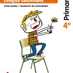 Portada del producto:  Supercompetents en… Lengua castellana. 4 Primaria. Construïm. Cuaderno