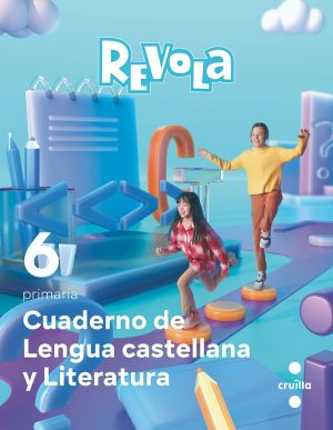 Portada del producto:  Cuaderno de Lengua castellana y Literatura. 6 Primaria. Revola