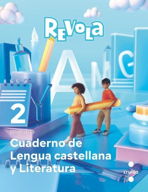 Portada del producto:  Cuaderno de Lengua castellana y Literatura. 2 Primaria. Revola