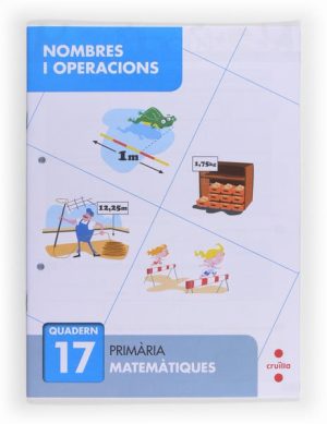 Portada del producto:  Nombres i operacions 17. Primària