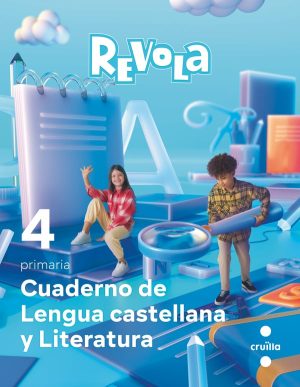 Portada del producto:  Cuaderno de Lengua castellana y Literatura. 4 Primaria. Revola