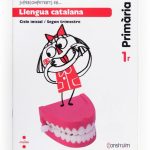 Portada del producto:  Supercompetents en… Llengua catalana. 1 Primària, 2 Trimestre. Construïm. Quadern