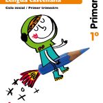 Portada del producto:  Supercompetentes en… Lengua castellana. 1 Primaria, 1 Trimestre. Construïm. Cuaderno