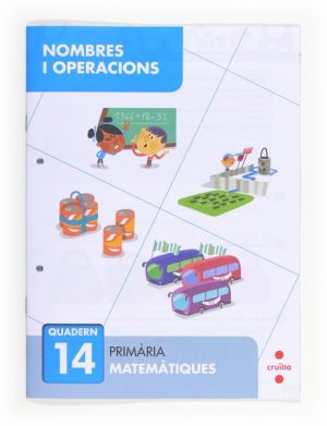 Portada del producto:  Nombres i operacions 14. Primària