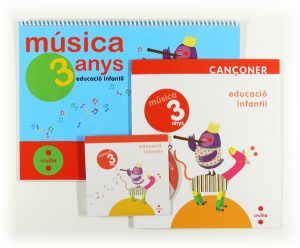 Portada del producto:  Música. 3 anys. Educació infantil