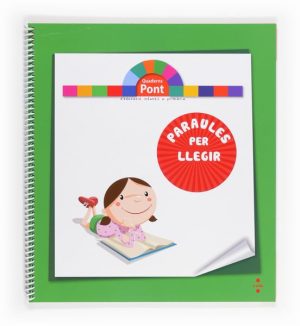 Portada del producto:  Paraules per llegir. Quaderns Pont