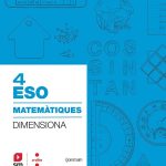 Portada del producto:  Quadern Matemàtiques. 4 ESO. Dimensiona. Construïm