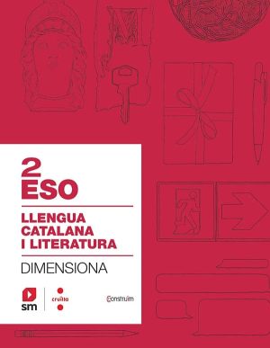 Portada del producto:  Quadern Llengua catalana i literatura. 2 ESO. Dimensiona. Construïm