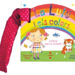 Portada del producto:  La Lulú i els colors (llibre per a cotxet)