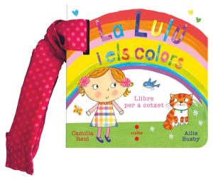 Portada del producto:  La Lulú i els colors (llibre per a cotxet)