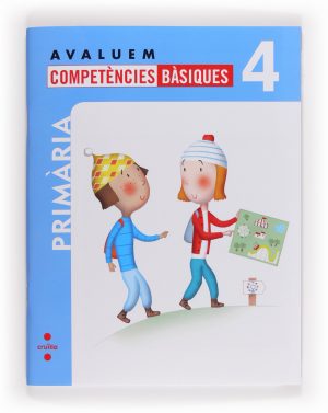 Portada del producto:  Avaluem competències bàsiques. 4 Primària