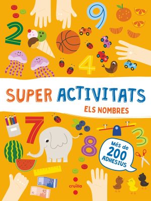 Portada del producto:  Superactivitats amb adhesius. Els nombres